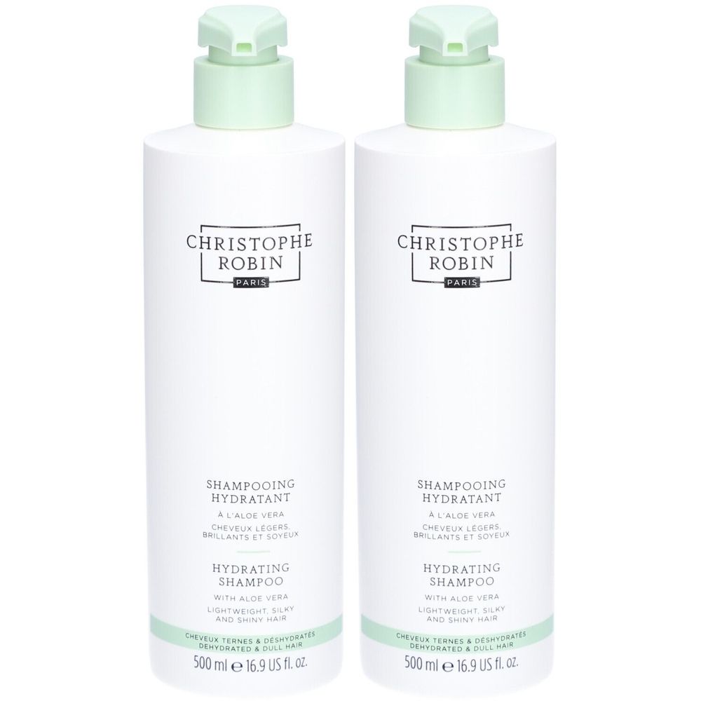 CHRISTOPHE ROBIN SHAMPOOING HYDRATANT À L’ALOE VERA - GRAND FORMAT