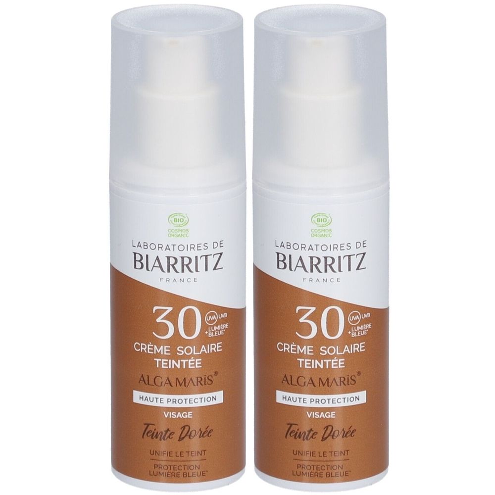 Ldbiarritz Crème Solaire Teintée Dorée SPF30
