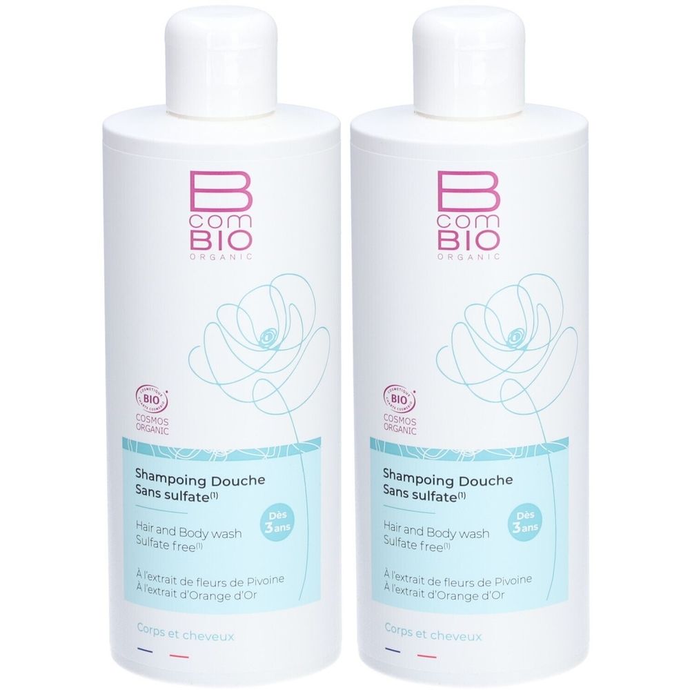 Bcom Bio Shampoing douche Sans sulfate