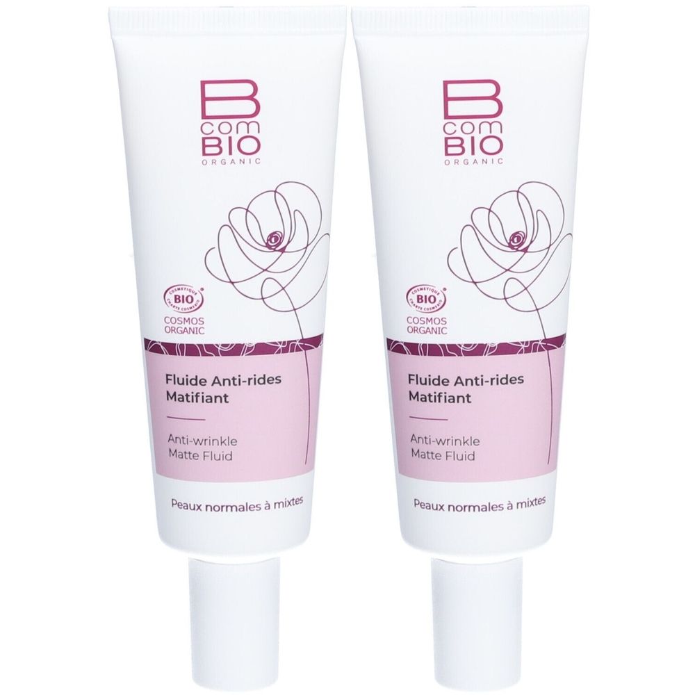 B COM BIO Fluide Anti-Rides Matifiant