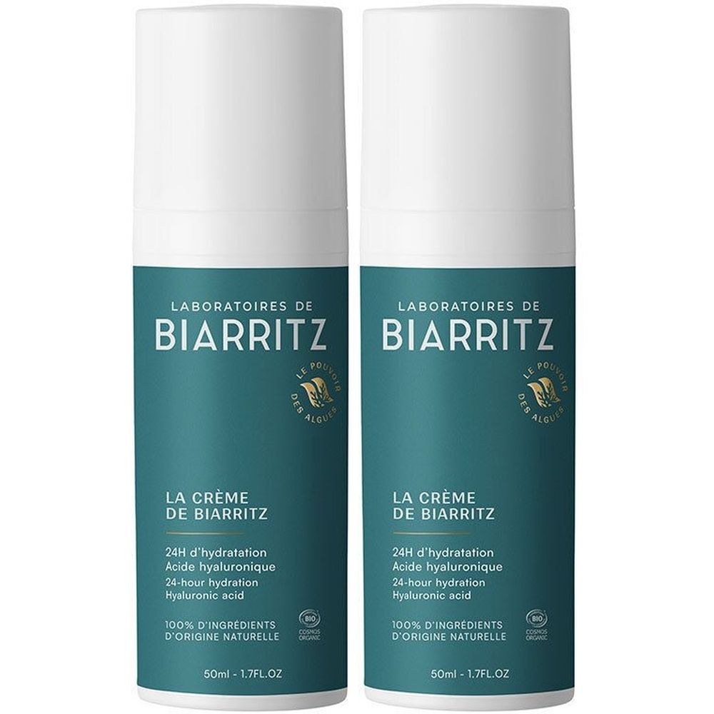 LABORATOIRES DE BIARRITZ La Crème de Biarritz visage certifiée bio