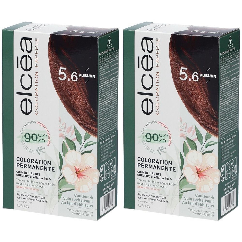 elcéa Coloration Permanente Auburn – 5.6