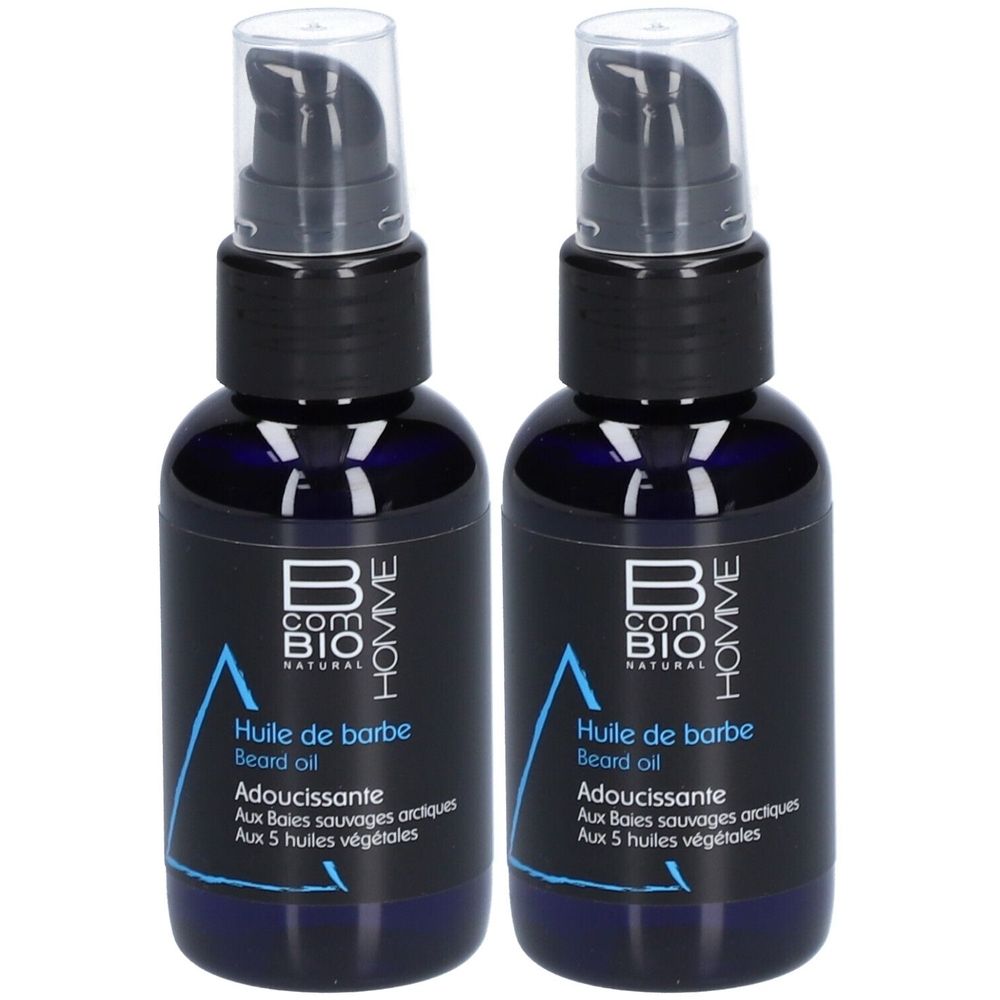 B COM BIO HOMME Huile de barbe adoucissante