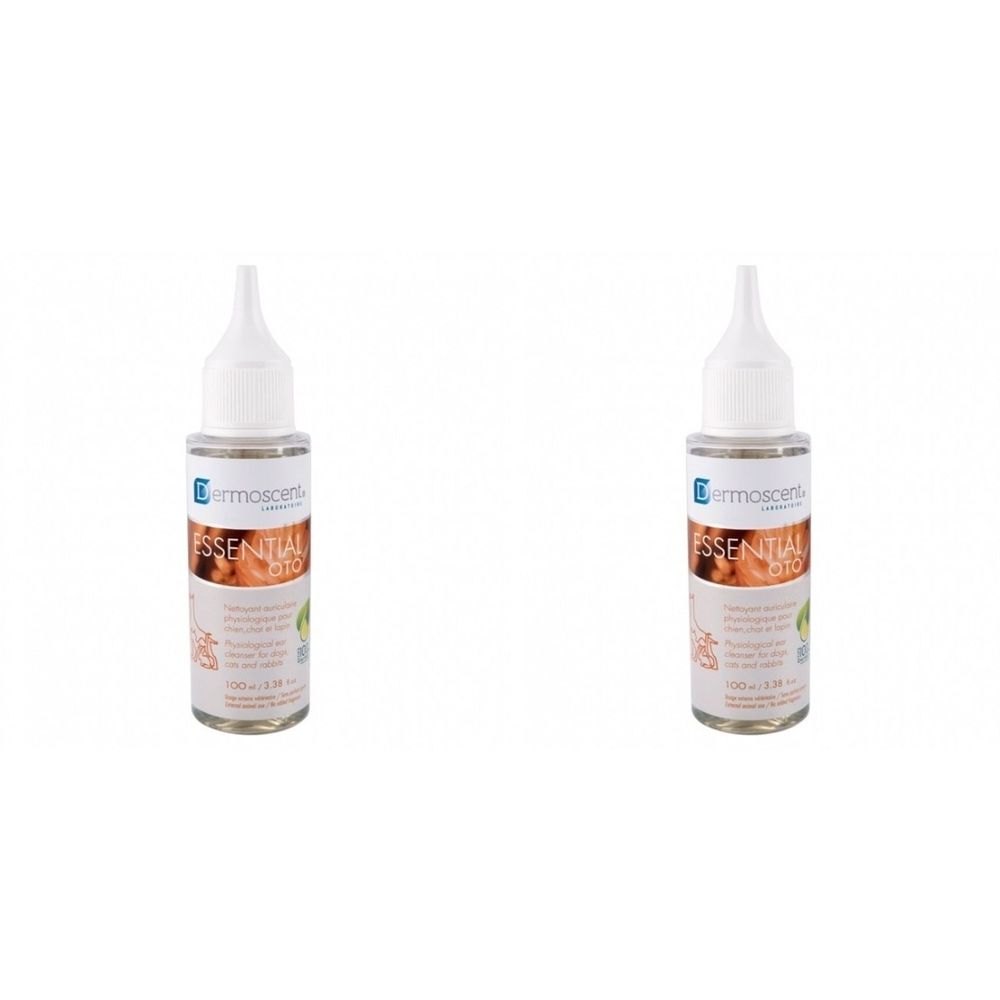 Dermoscent Essential Oto - Nettoyant auriculaire pour chiens, chats et lapins