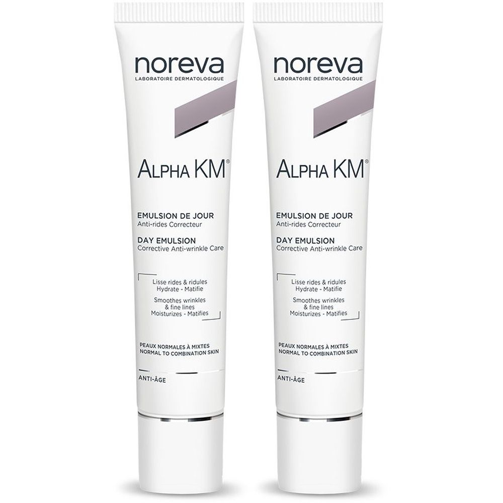 noreva Laboratoires Alpha KM® Mixte Émulsion de Jour Anti-rides Correcteur
