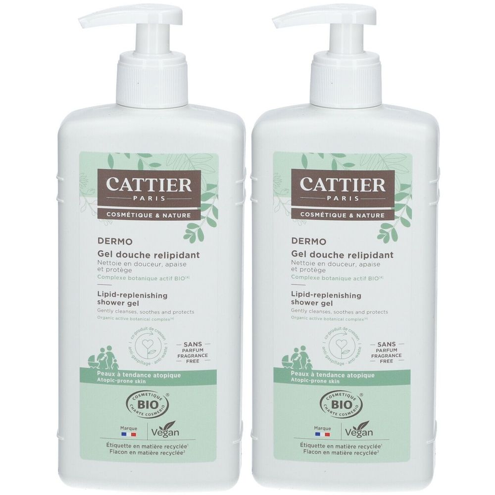 CATTIER Gel douche relipidant