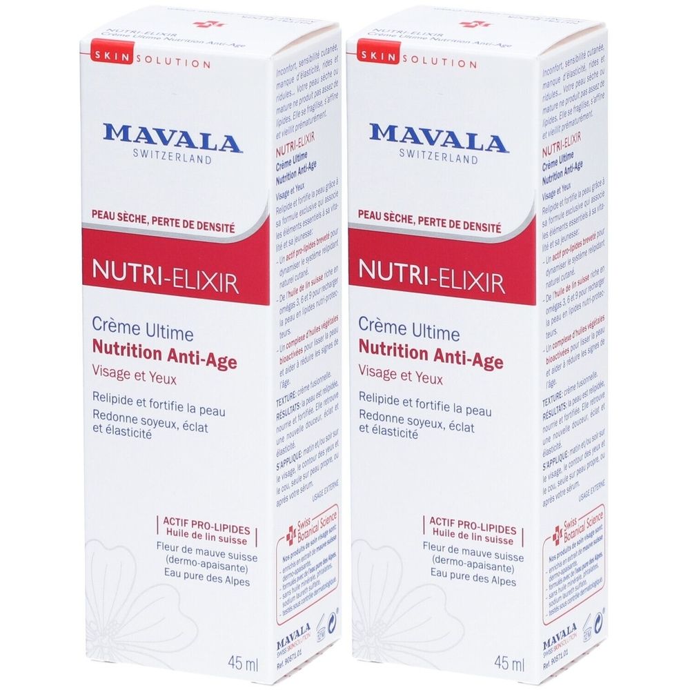 Mavala NUTRI-ELIXIR Crème Ultime Nutrition Anti-Age