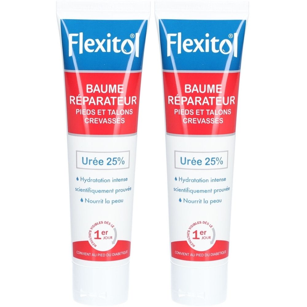 Flexitol Baume Réparateur 25% Urée - Pieds et talons crevassés