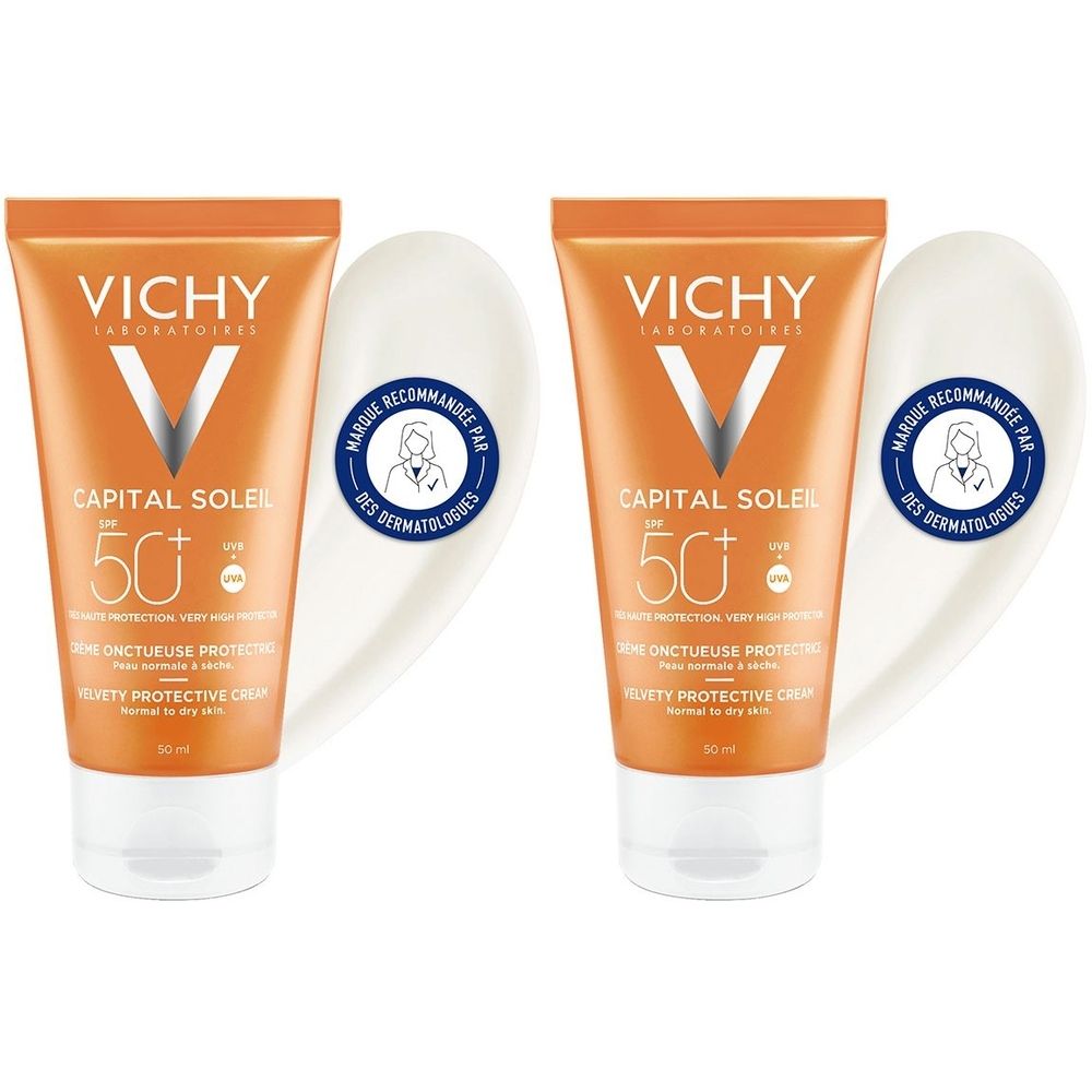 Capital Soleil Crème onctueuse SPF50+ Tube 50ml