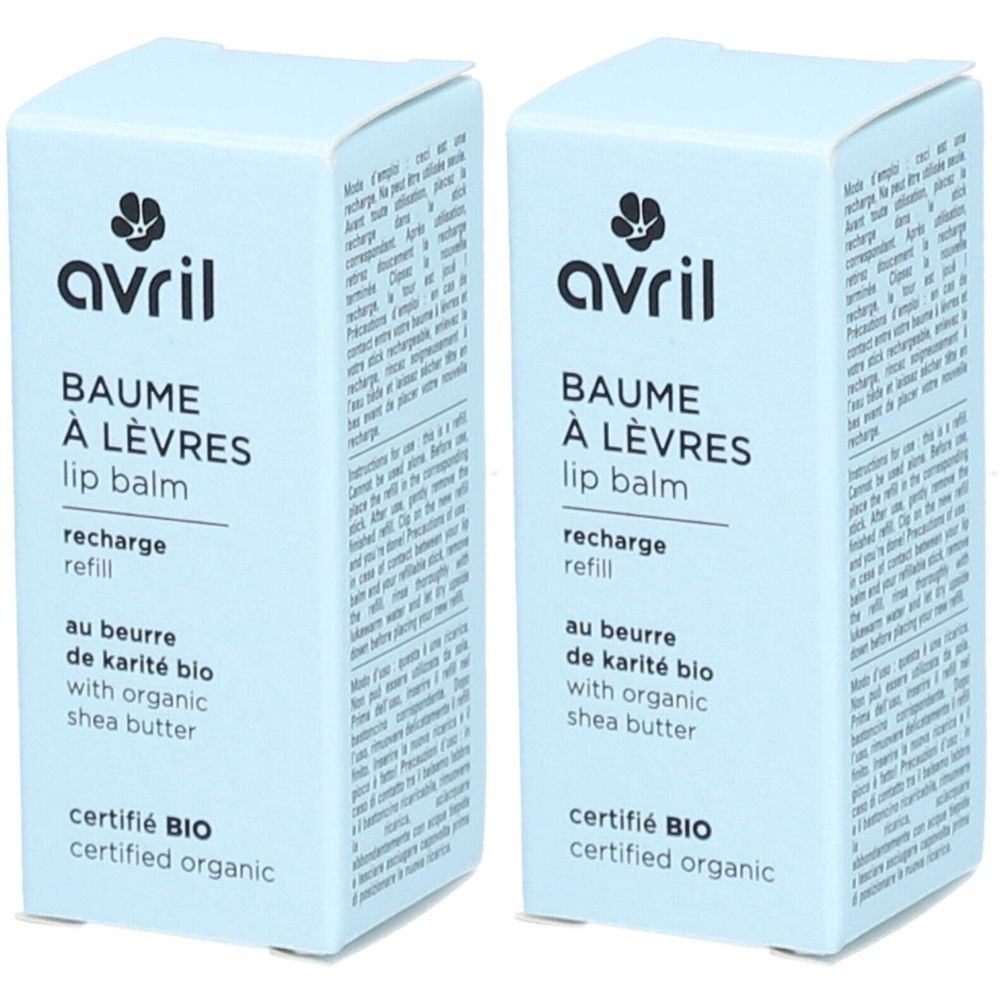 AVRIL Recharge de baume à lèvres bio