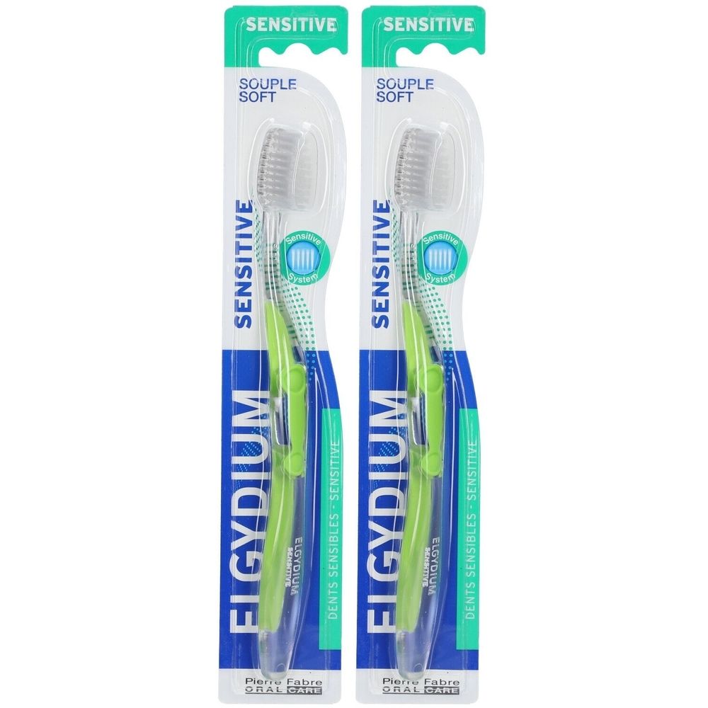 ELGYDIUM Sensitive Brosse à dents souple
