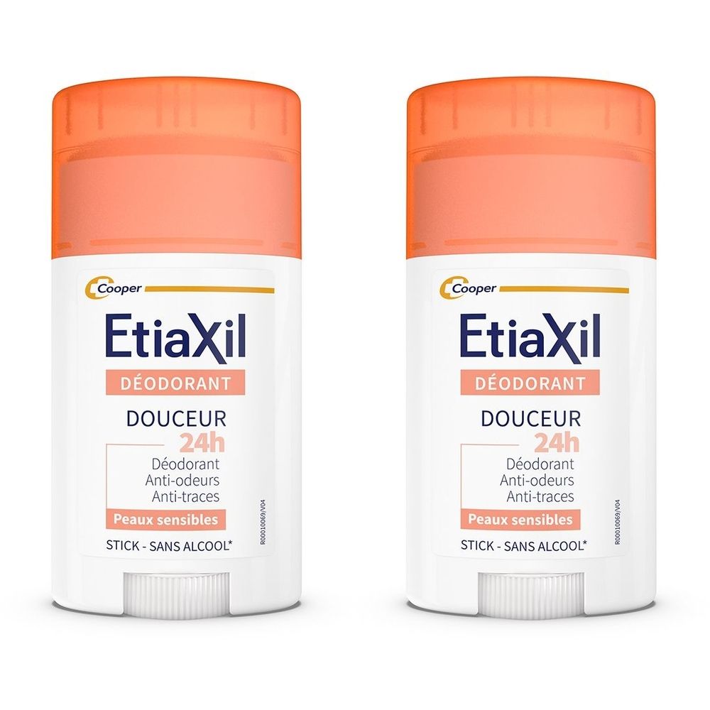 ETIAXIL - Déodorant - Transpiration Faible - Aisselles - 48h – Stick - Fabriqué en France - 40 ml