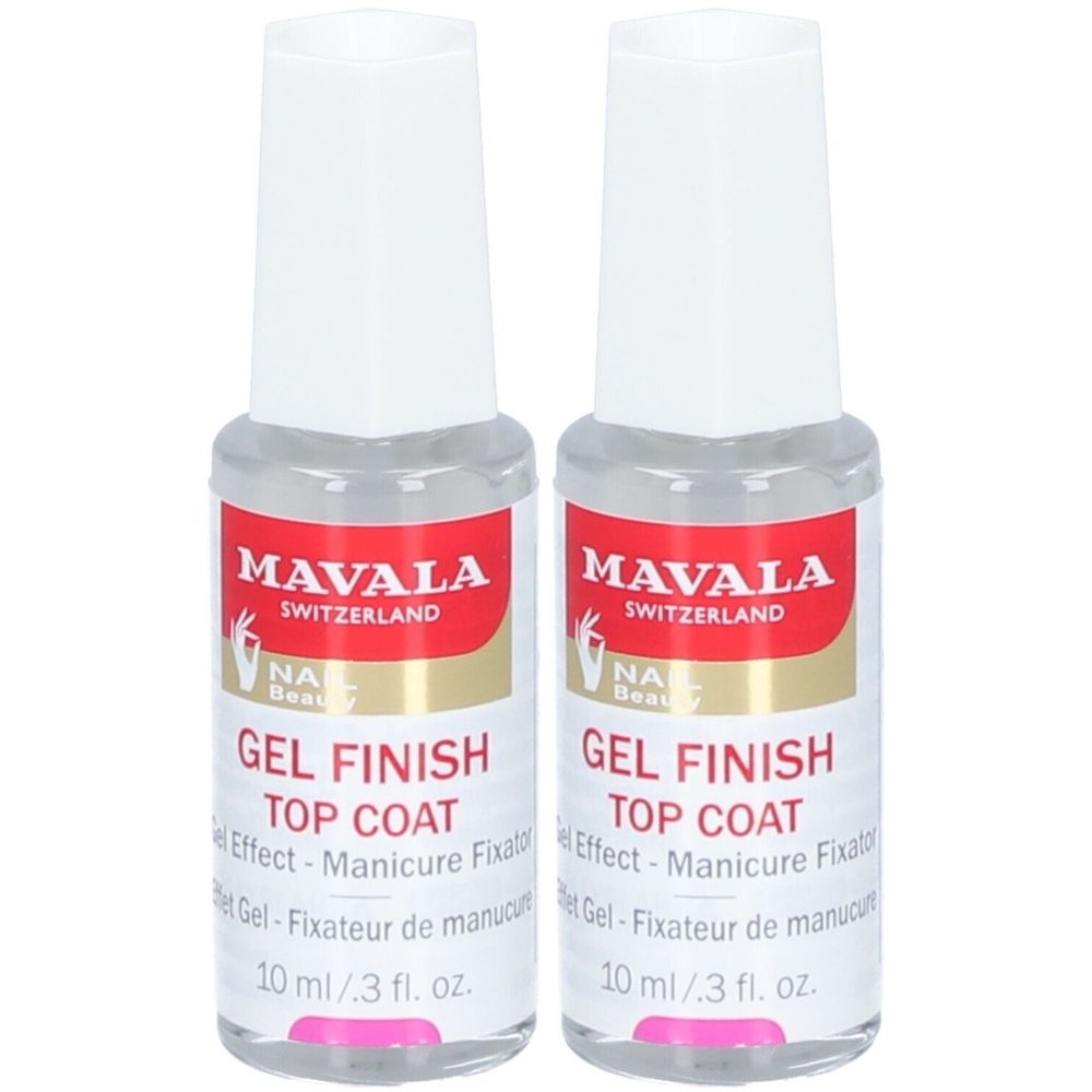 Mavala top coat gel finish