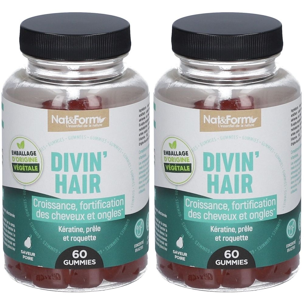 Nat & Form Splendid' gummies - Divin’Hair