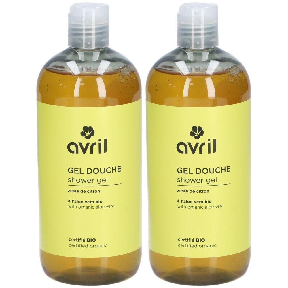 AVRIL Gel Douche - Zeste de Citron