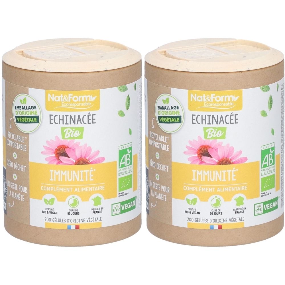 Nat&Form Échinacée Bio en gélules