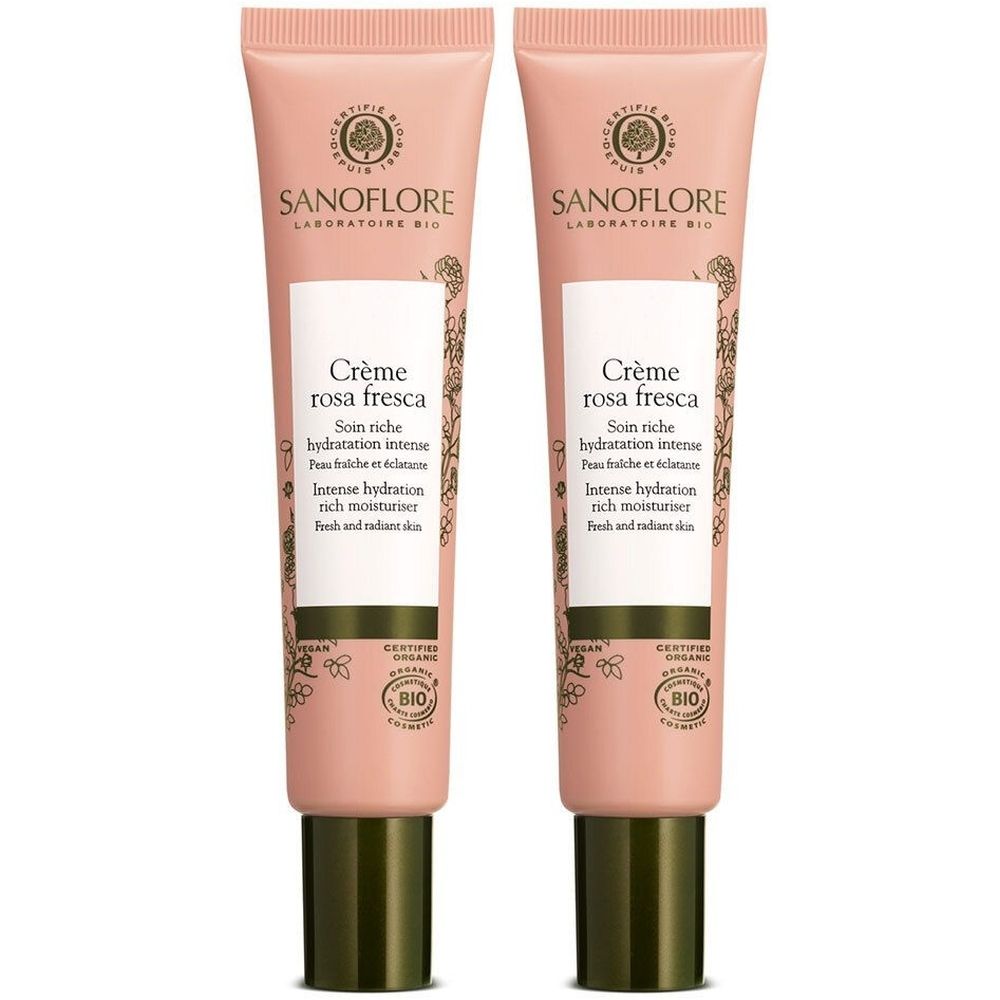 SANOFLORE Rosa Fresca Crème hydratante riche certifiée Bio 40ml