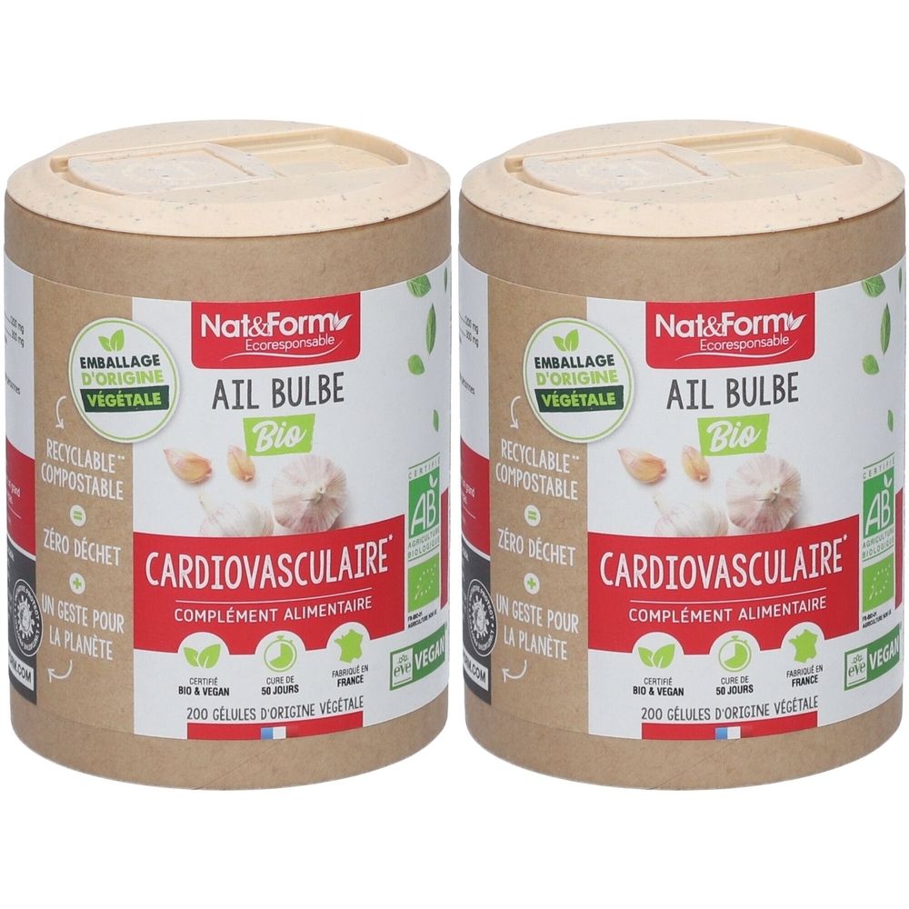 Nat&Form Ail bulbe bio en gélules