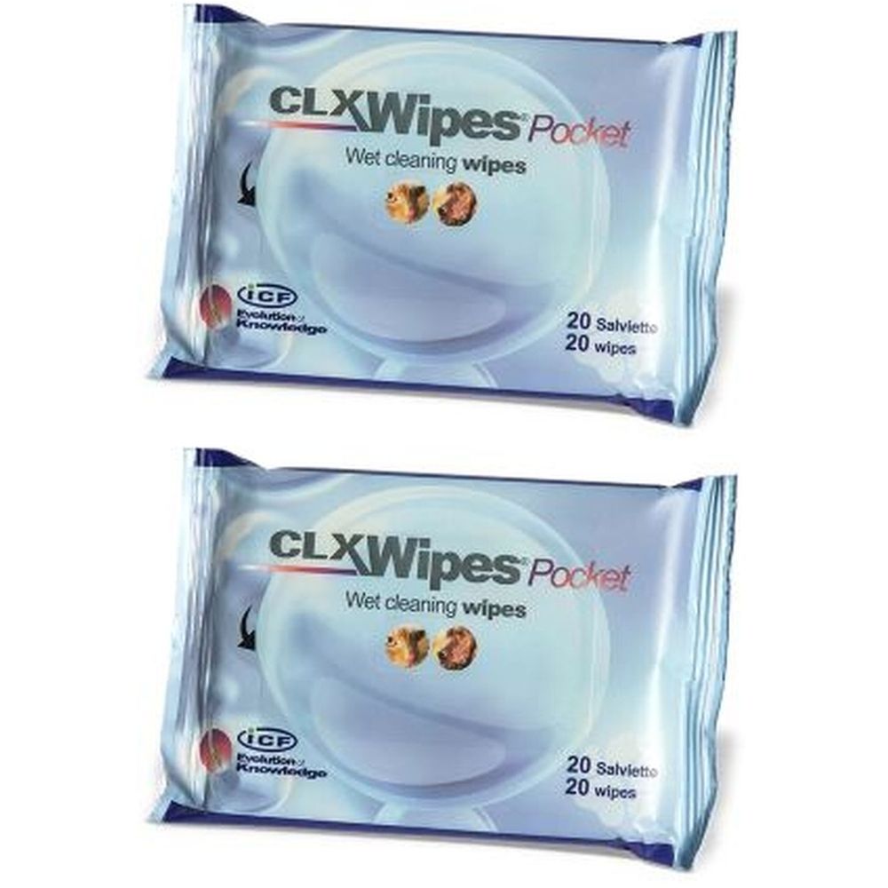 CLX Wipes® Pocket - Lingettes nettoyantes humides pour chiens et chats