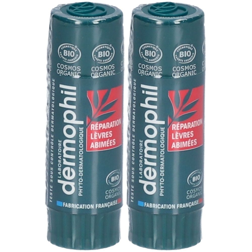 DERMOPHIL Stick Lèvres Bio Réparation Lèvres Abîmées