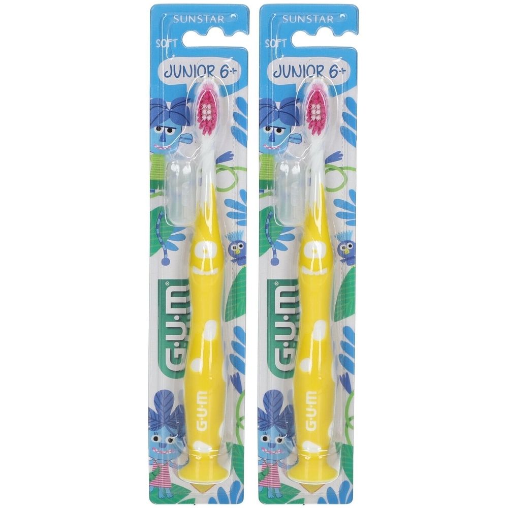 GUM® Brosse à dents soft Junior +6 ans (Couleur non sélectionnable)