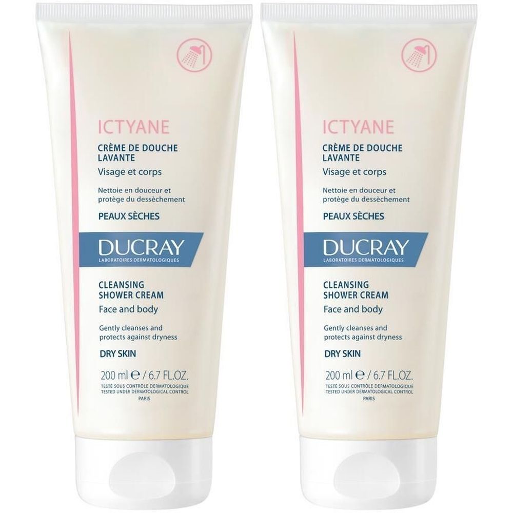 DUCRAY Ictyane Crème de Douche Lavante