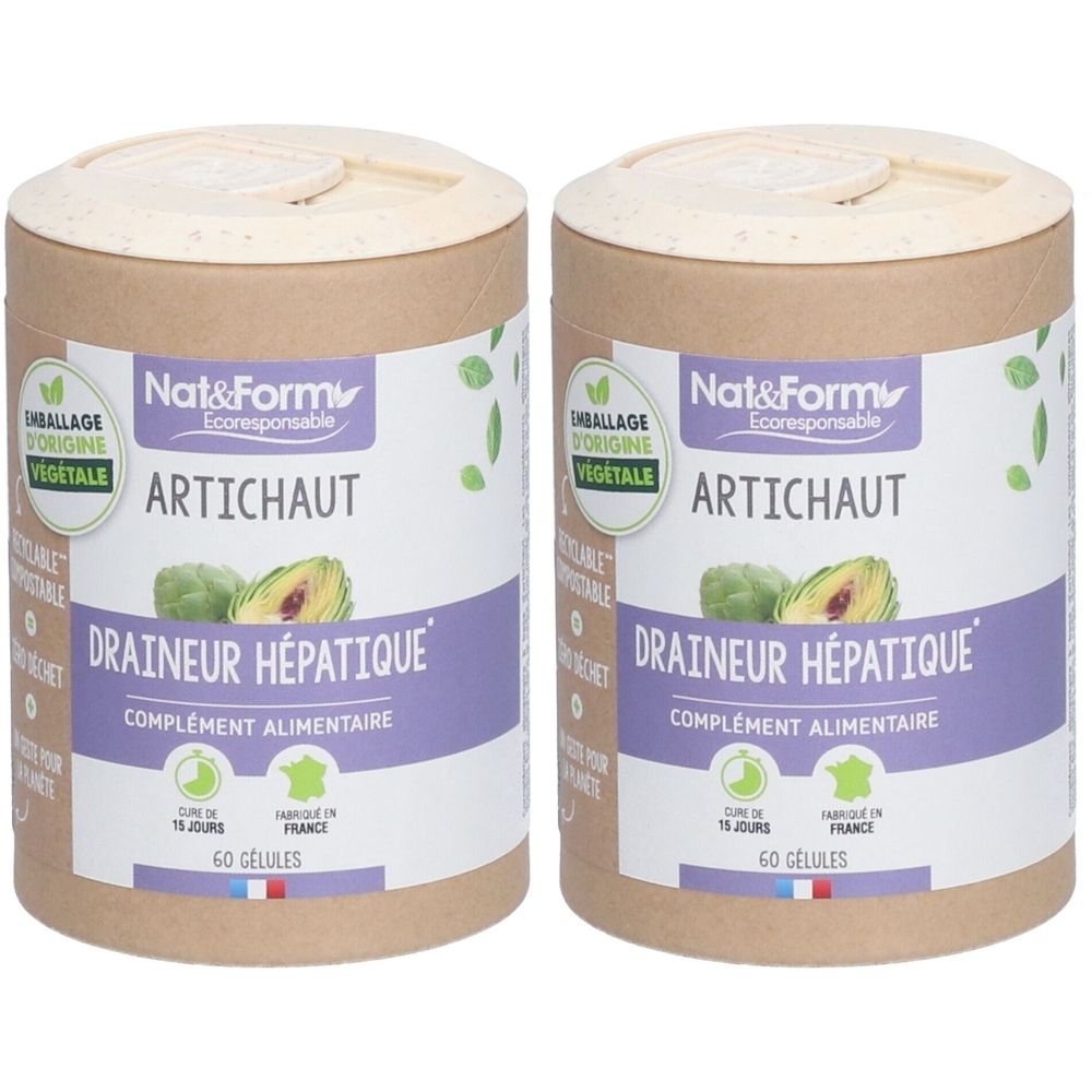 Nat&Form Artichaut Bio en gélules