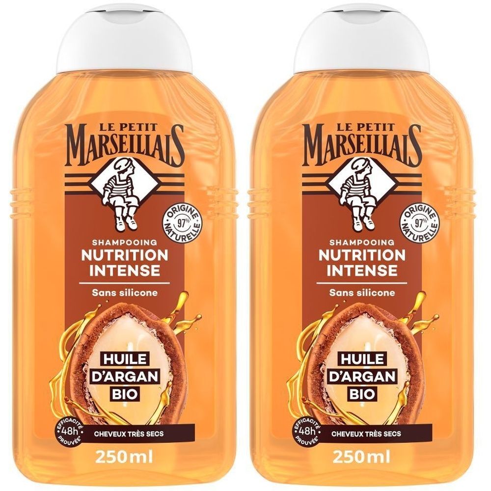 Le Petit Marseillais Shampooing Nutrition Intense Huile d'Argan Bio