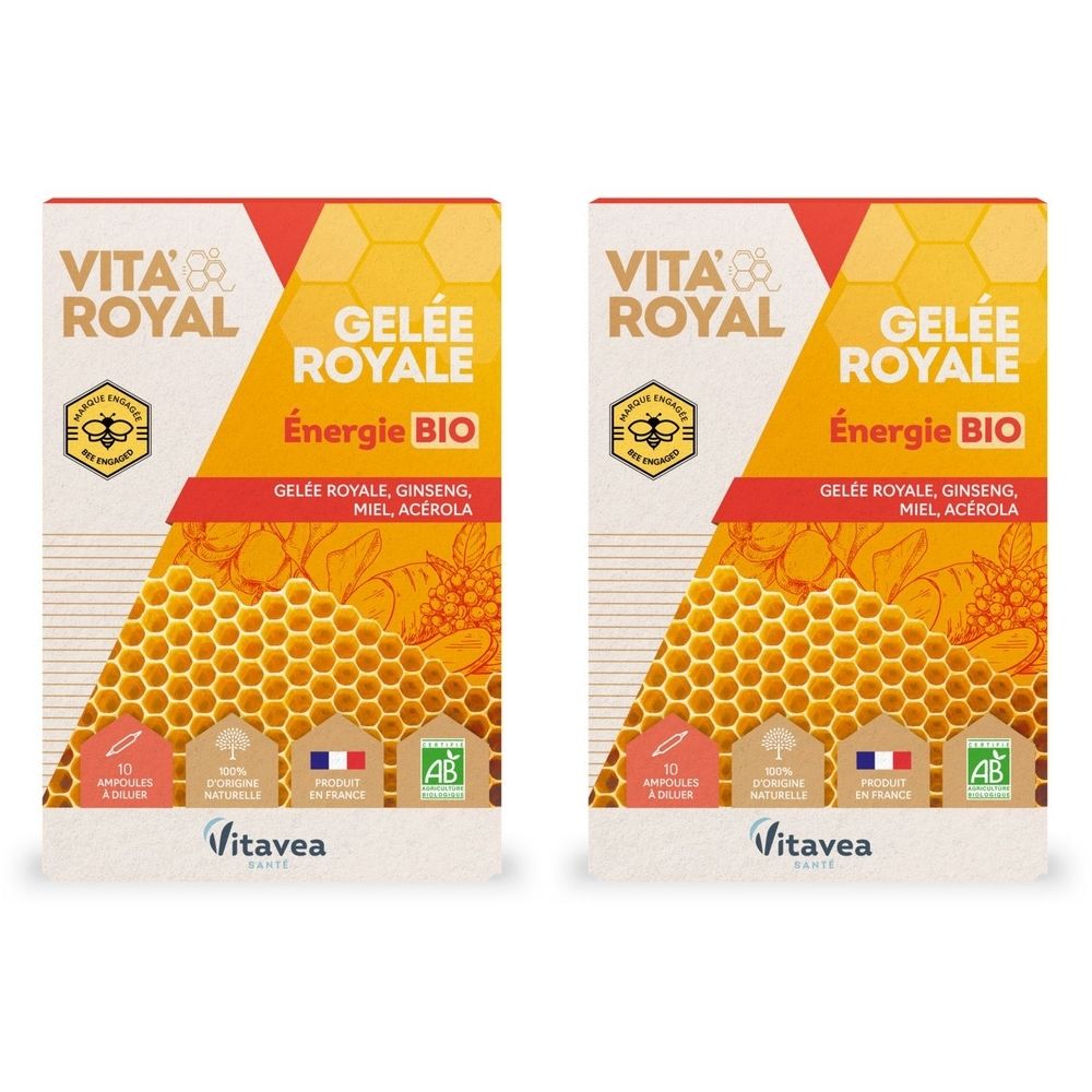 VITA'ROYAL Gelée royale Energie Bio