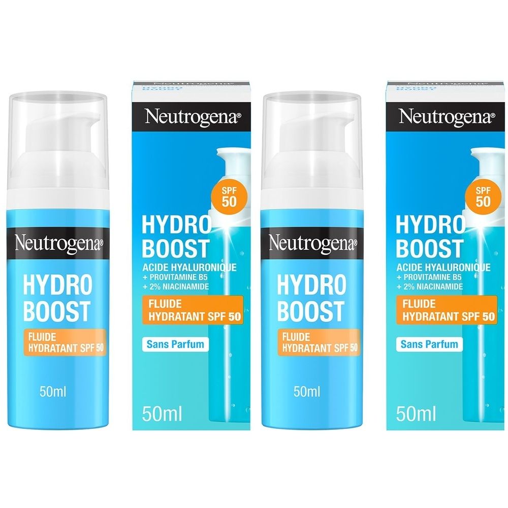 Neutrogena Hydro Boost Fluide Crème Hydratant Visage SPF 50 50ml