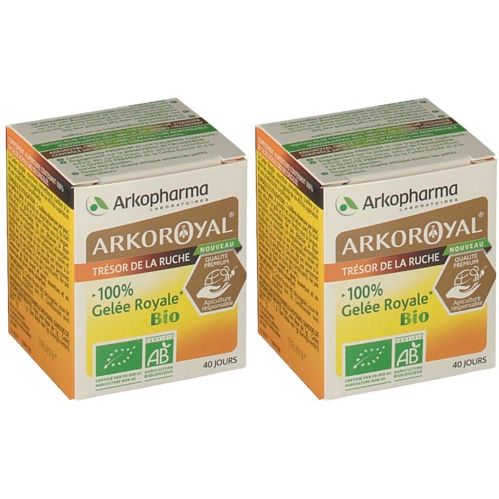 Arkoroyal® 100% gelée royale Bio