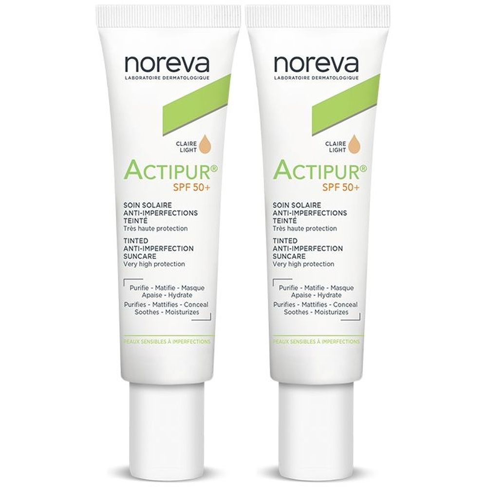 Noreva - Actipur Anti-Imperfections SPF50+ Teinte Claire
