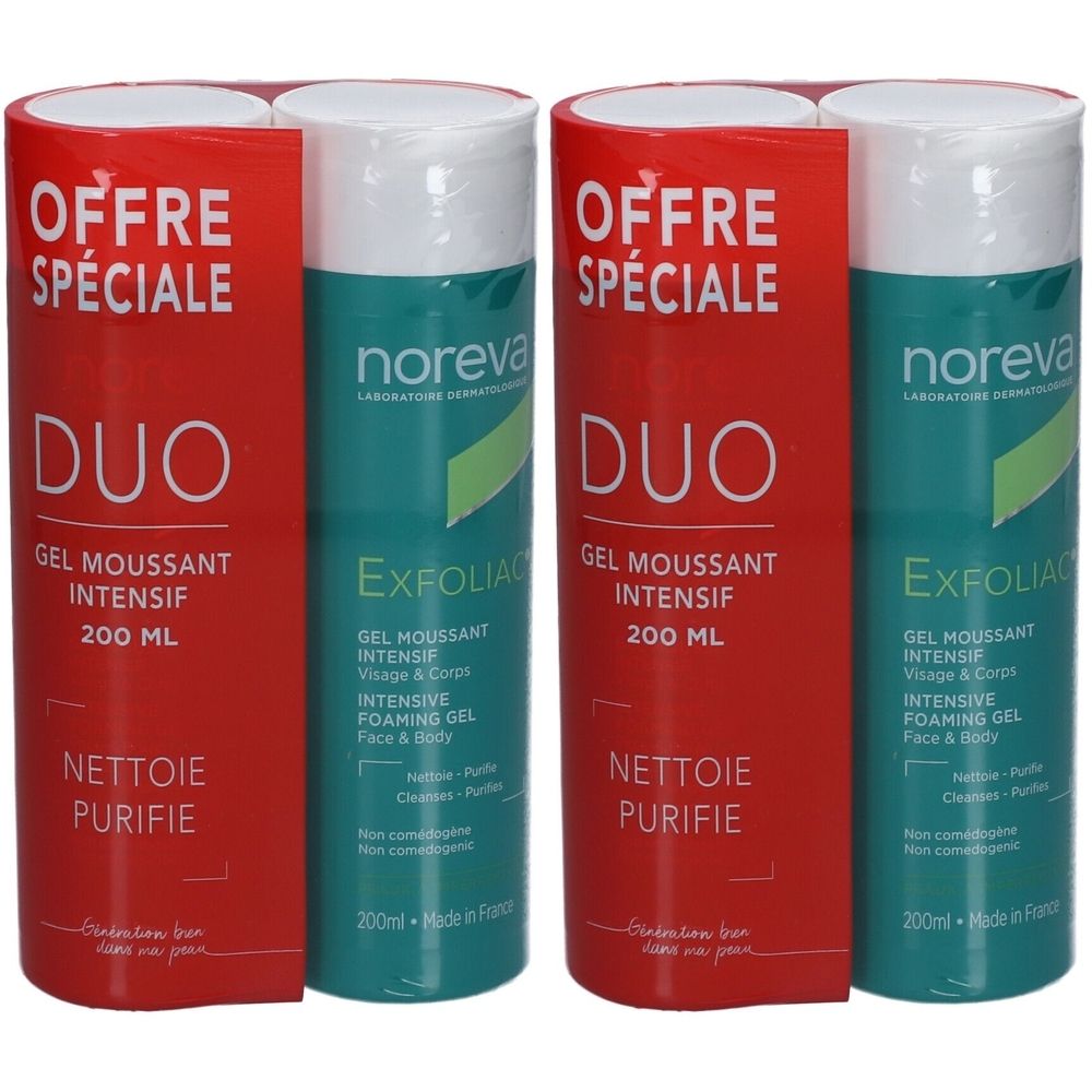 NOREVA Exfoliac Gel moussant intensif