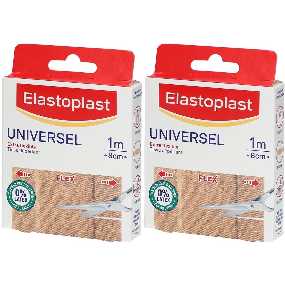 Elastoplast Pansement Universel Extra Flexible 1 m x  8 cm