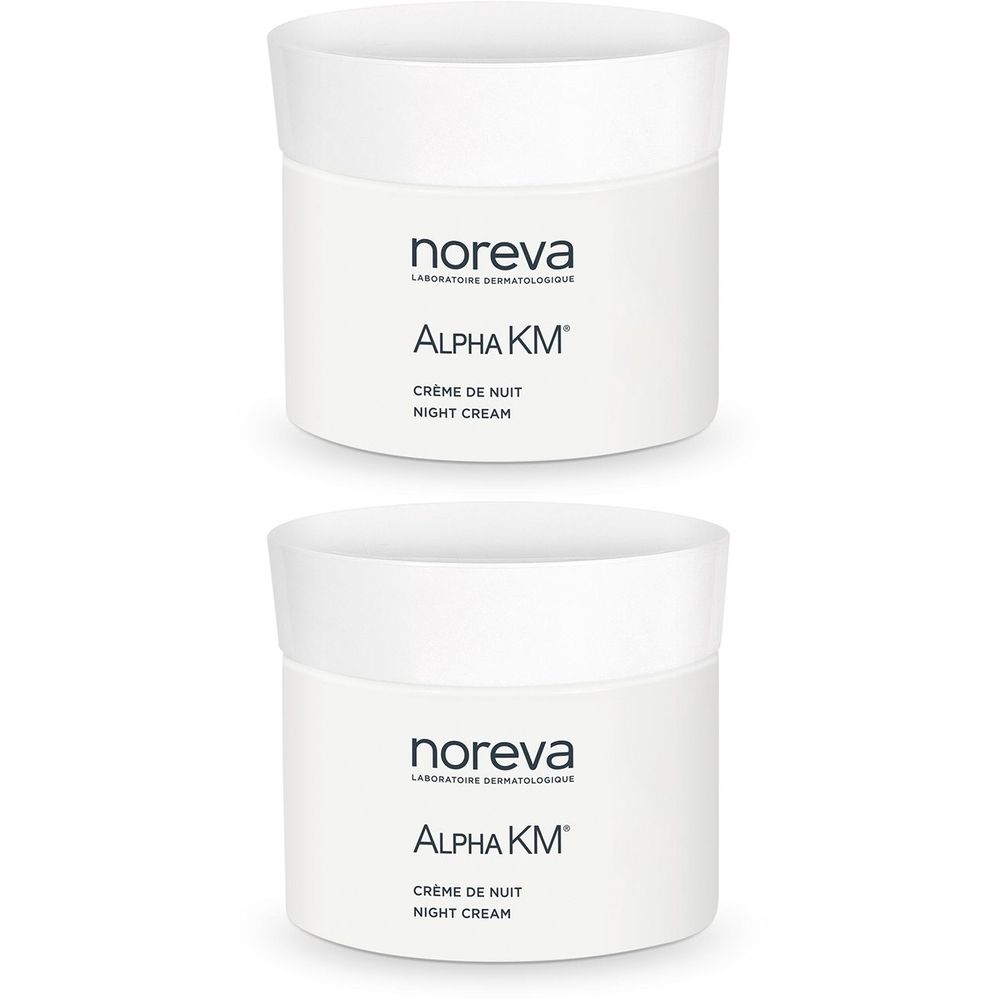 noreva Laboratoires Alpha KM® Anti-âge Crème de nuit anti-rides correcteur,