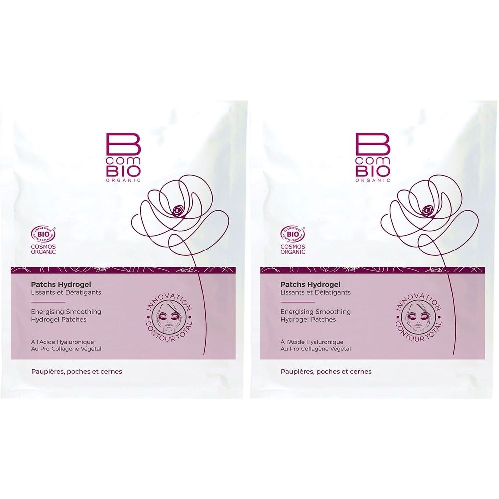 B COM BIO ANTI-ÂGE Patchs Hydrogel Lissants et Défatigants