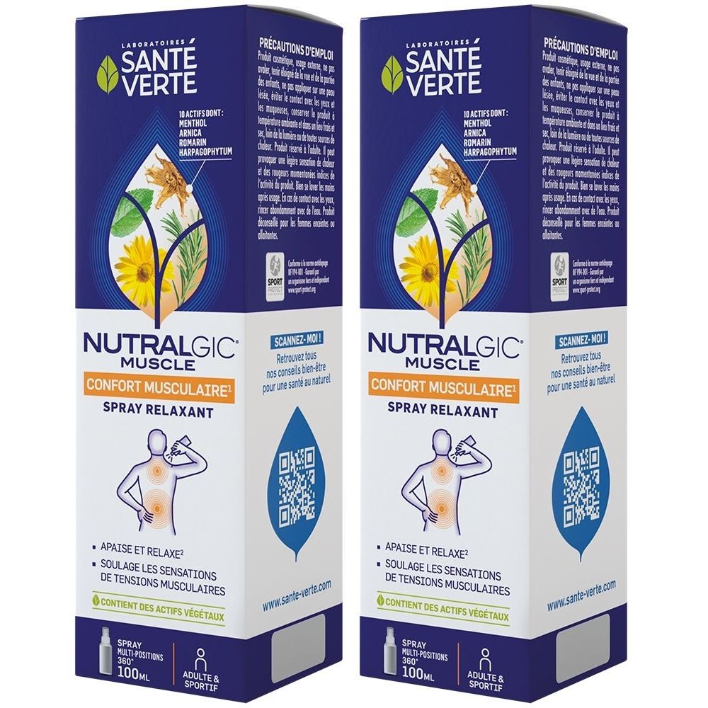 Santé Verte Nutralgic® Muscle Spray Relaxant