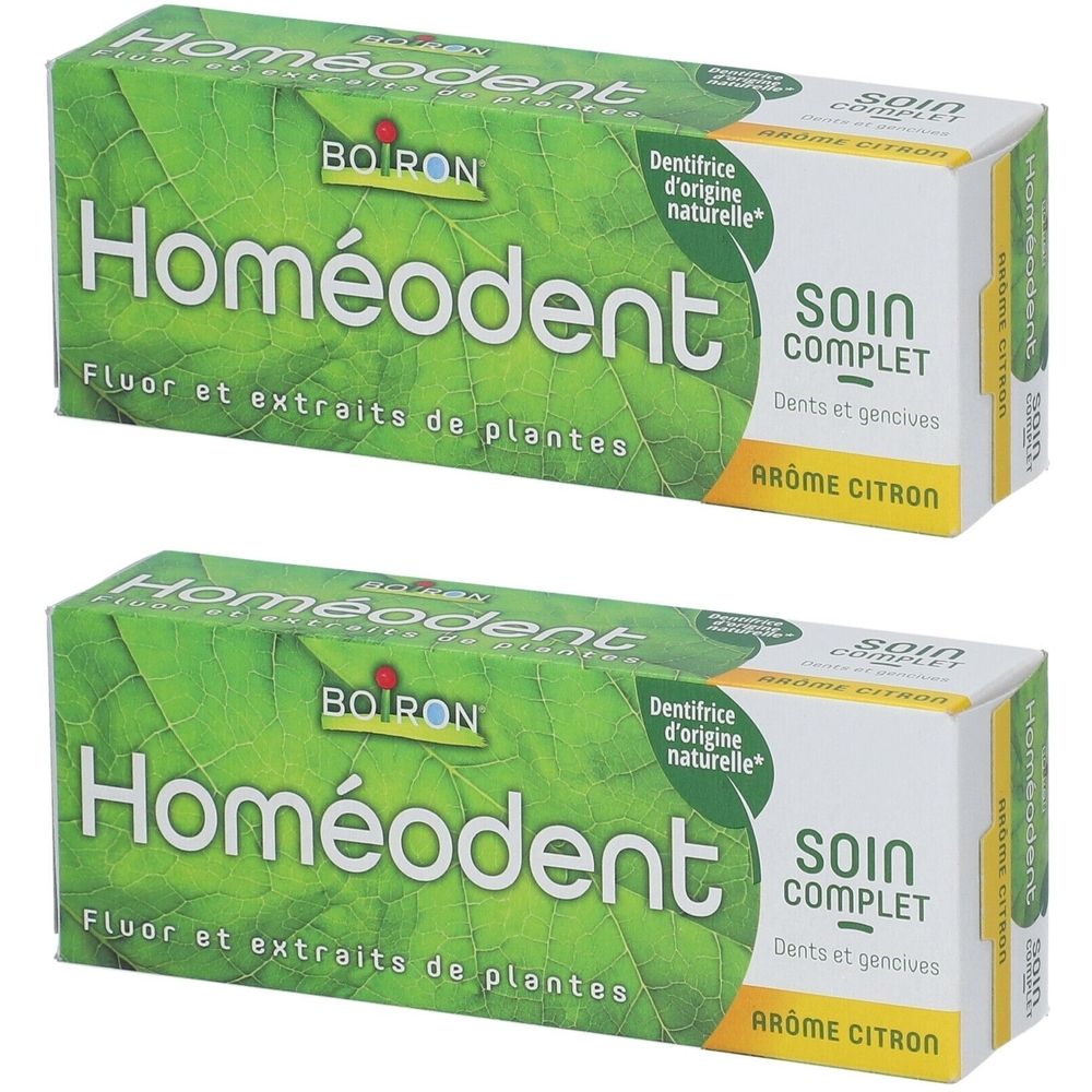 Boiron homéodent® Soin Complet Dents et Gencives - Citron