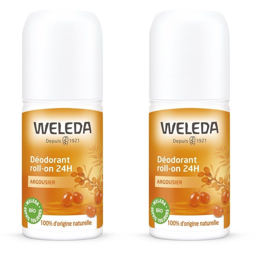WELEDA Argousier Déodorant roll-on 24h