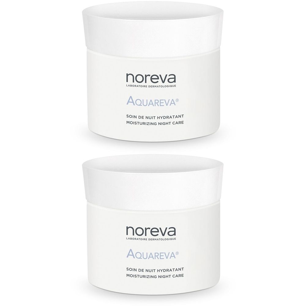 noreva Laboratoires Aquareva® Soin de nuit hydratation intense 24H