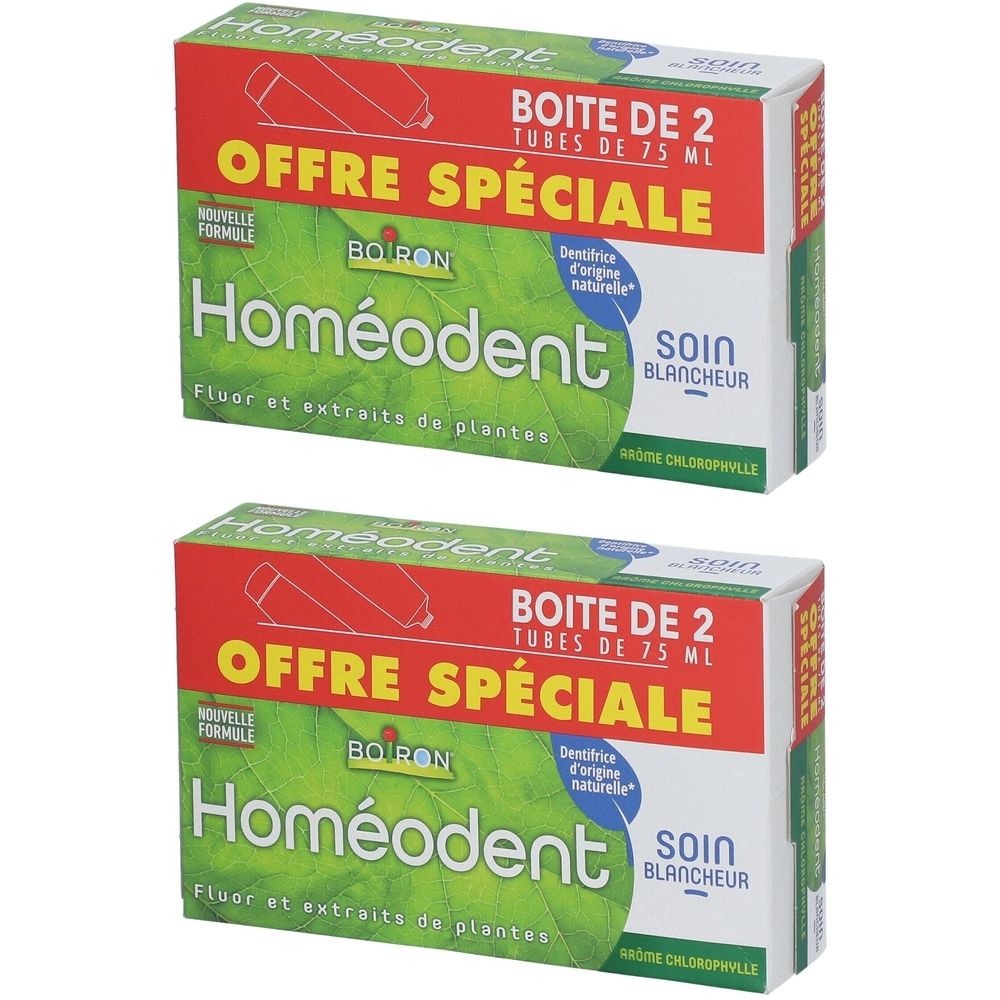 Boiron homéodent® Soin Blancheur - Chlorophylle