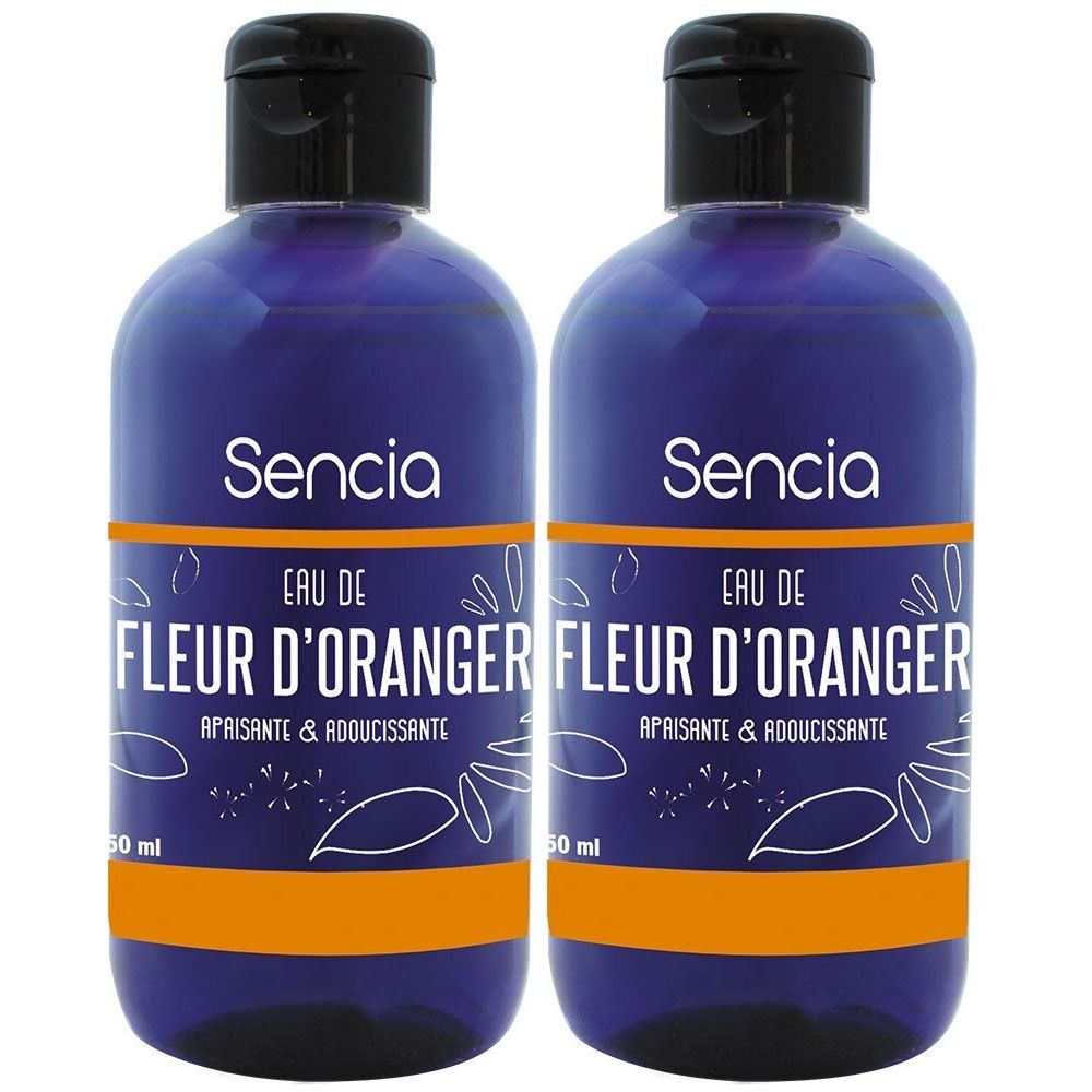 Sencia - Eau de fleur d'oranger - Apaisante et Adoucissante - 250ml