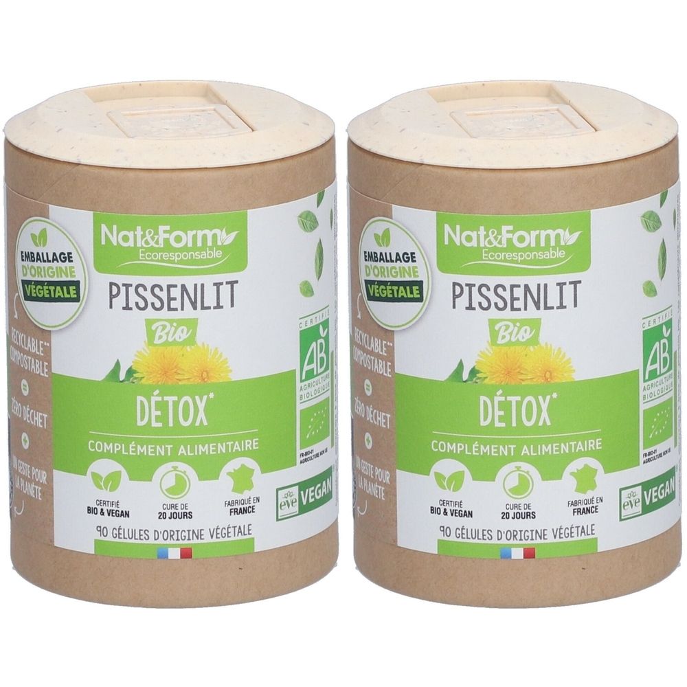 Nat&Form Pissenlit Bio en gélules
