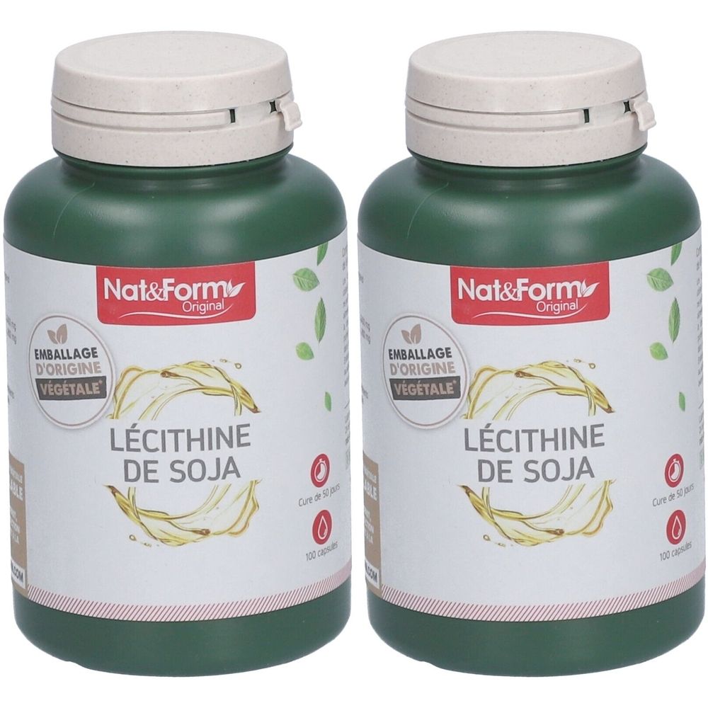 Nat&Form LÉCITHINE DE SOJA