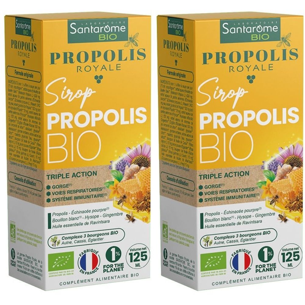 Santarome BIO Propolis Royale Sirop Bio