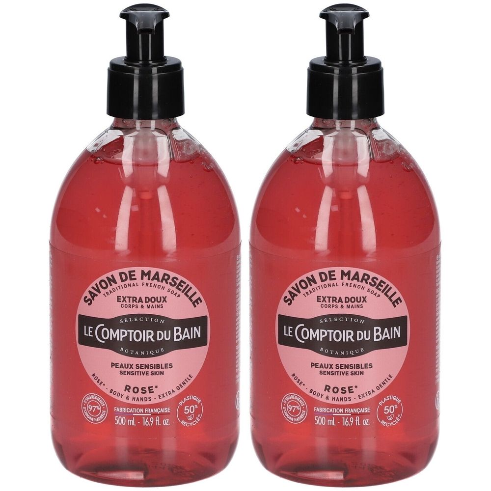 Le Comptoir du Bain Savon traditionnel de Marseille Rose