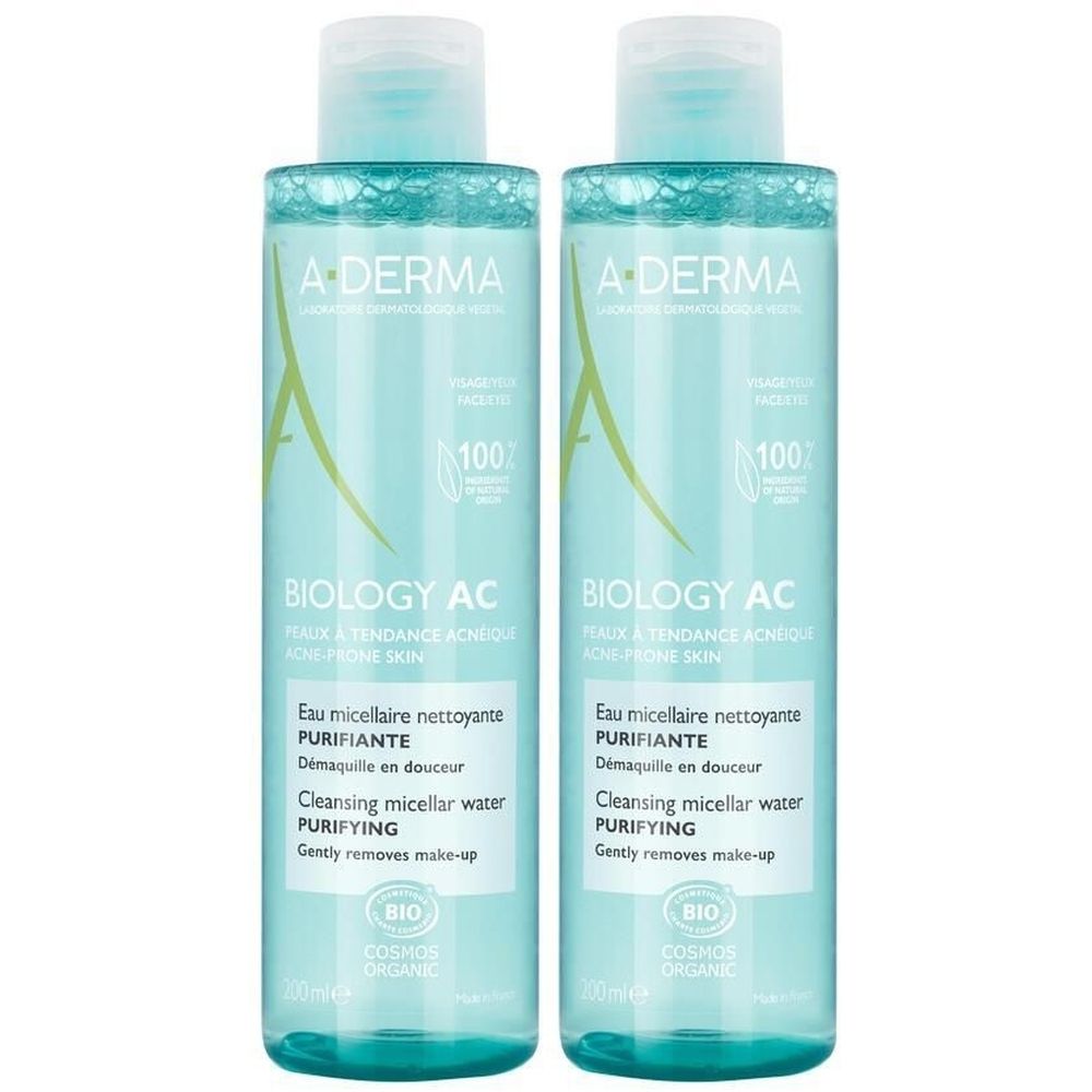 A-DERMA BIOLOGY AC Eau micellaire nettoyante purifiante