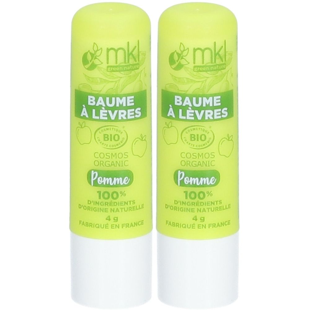mkl BAUME LÈVRES CERTIFIÉ BIO - POMME