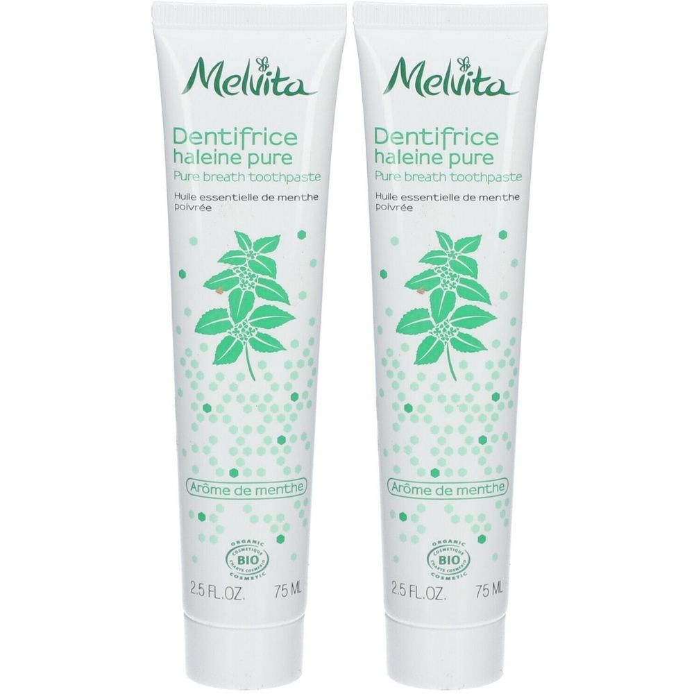 Melvita Dentifrice haleine fraiche