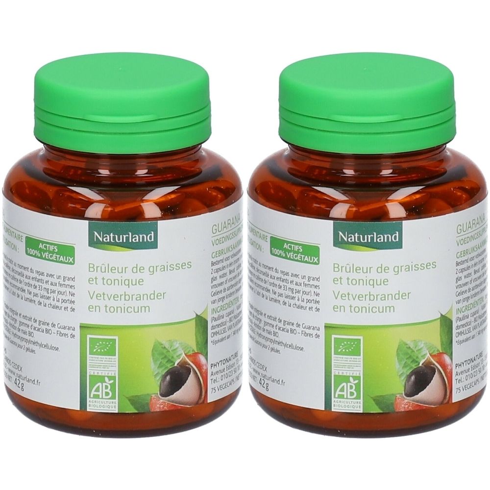 Naturland Guarana Bio - Végécaps